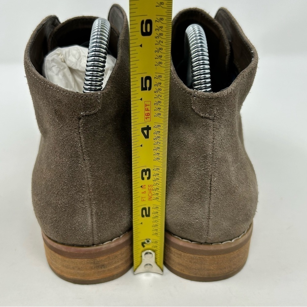 Blondo Verona Tan Suede Waterproof Leather Slip On Ankle Boots Size 7 - Picture 6 of 13